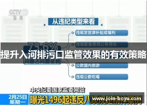 提升入河排污口监管效果的有效策略